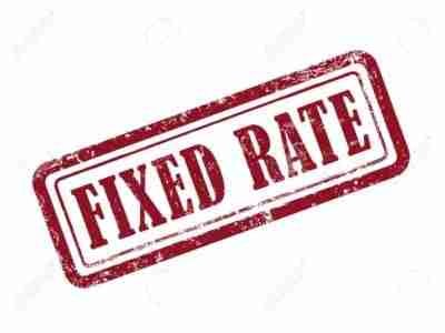 Fixed Rate red stamp