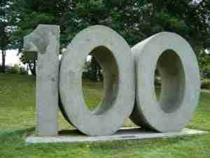 100 park statue - 100 pound loan