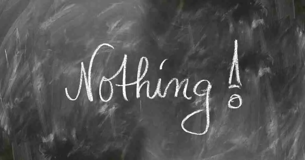 do nothing about your negative equity written on blackboard
