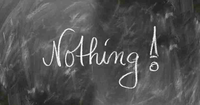 do nothing about your negative equity written on blackboard