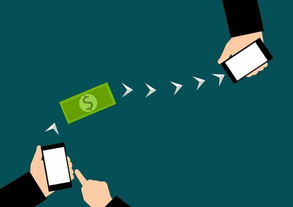 transfering funds from one phone to another