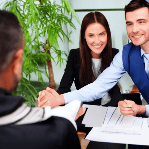 couple getting loan approved for Guarantor Loans The Complete Guide