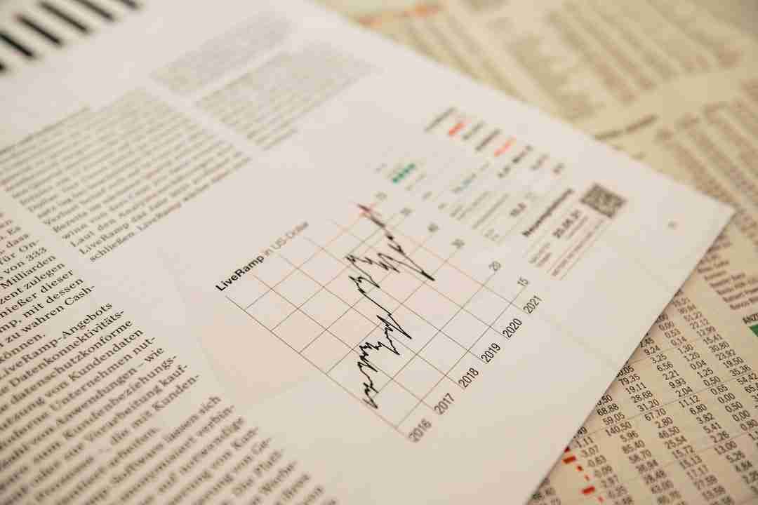 newspaper showing graph - Understanding County Court Judgments (CCJs) and Loan Eligibility