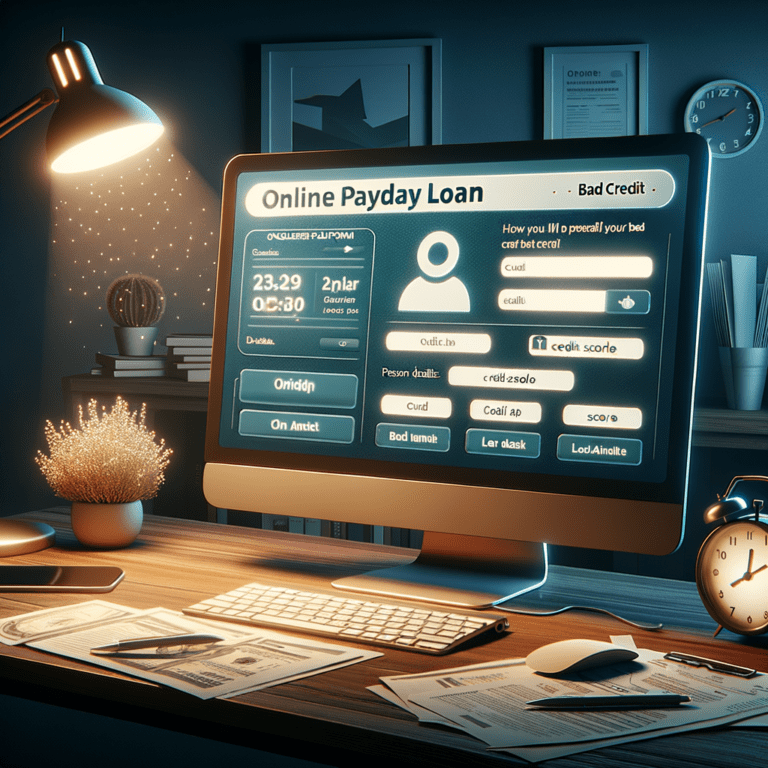Online Payday Loans For Bad Credit