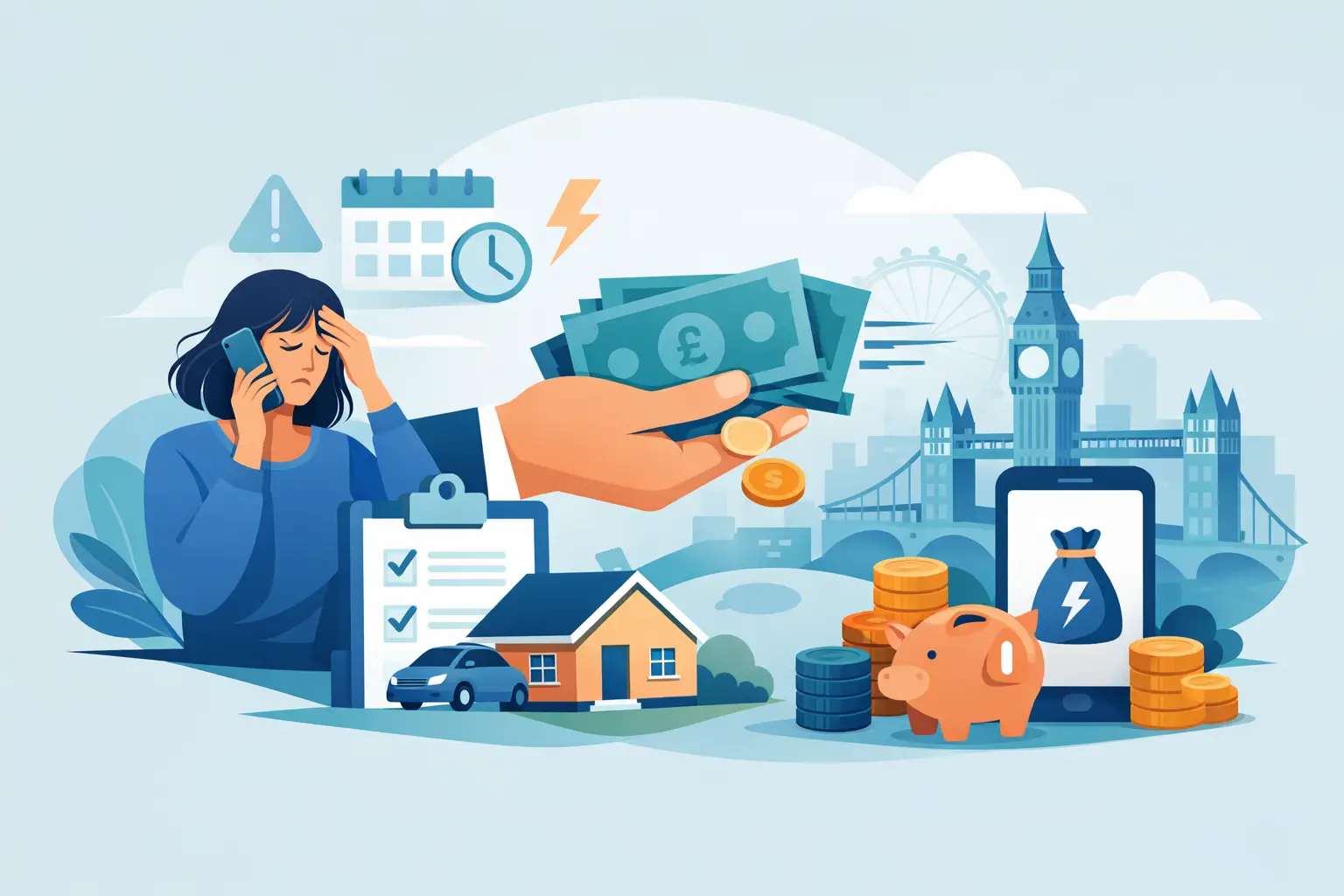 Emergency Cash Loan Today in the UK