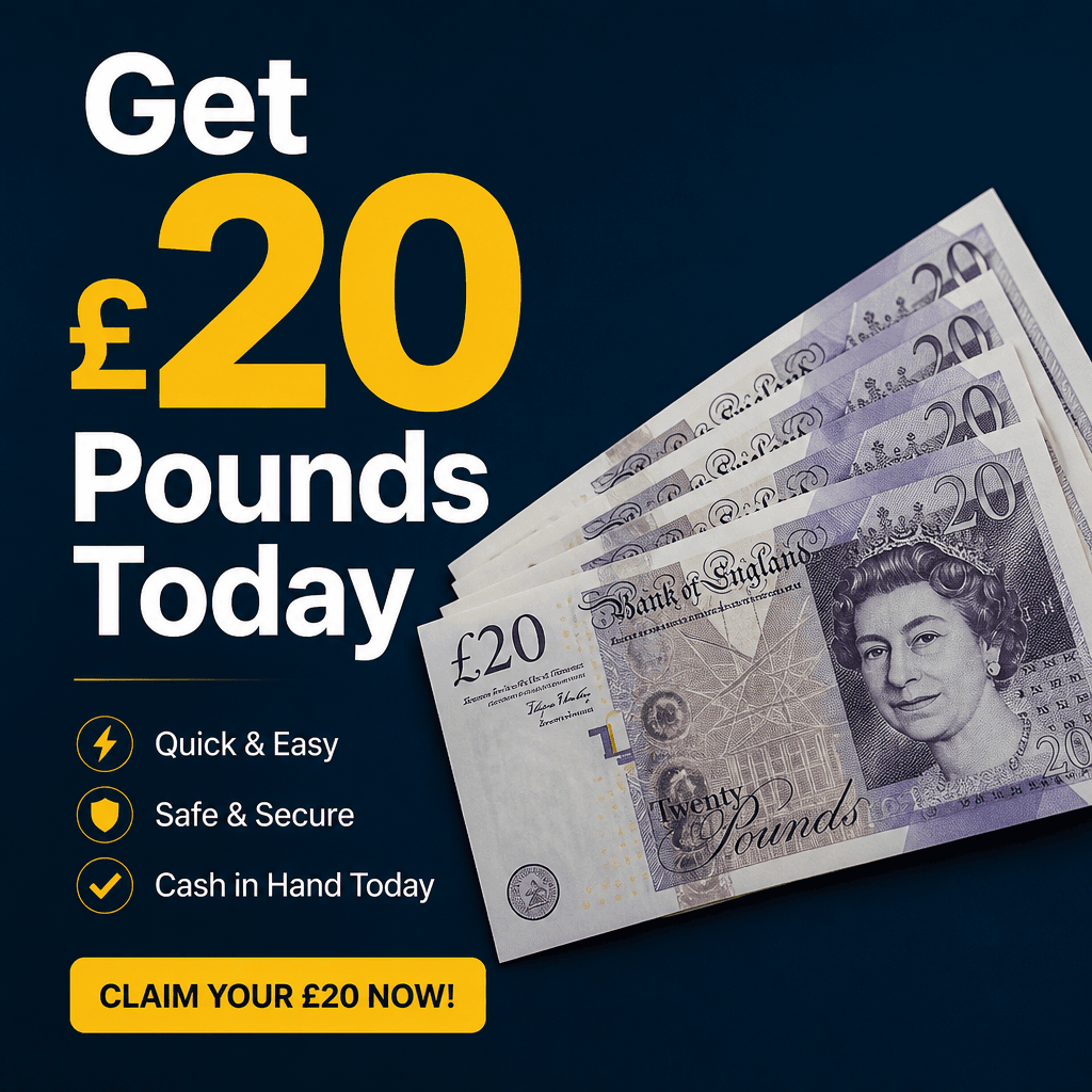 Get 20 Pounds Today