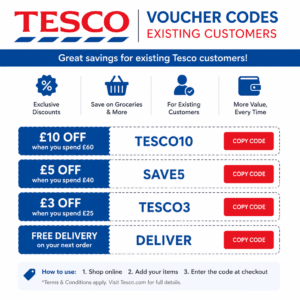Tesco Voucher Codes Existing Customers