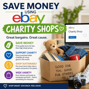 Save Money Using ebay Charity Shops