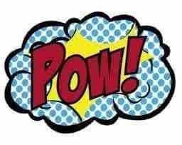 pow! comic explosion