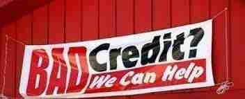 bad credit we can help