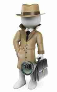 cartoon man in suit with money bag